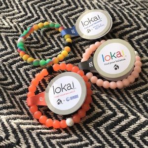 Three brand new Loki bracelets! All size medium